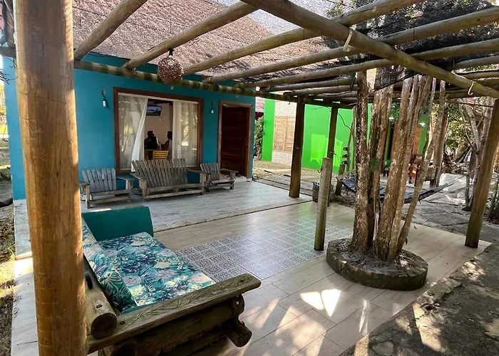 Chale Paraiso Corumbau - Chales Uvas Azul
